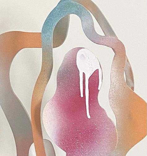 Color droplets, Sculpture, Eti More